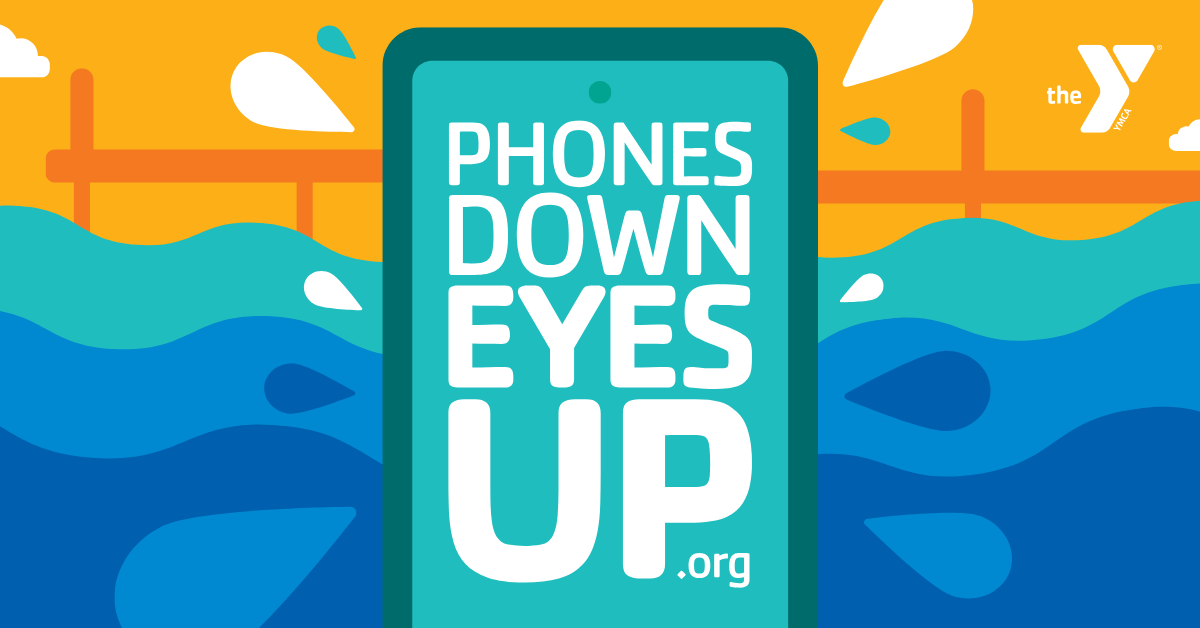 Phones Down, Eyes Up campaign YMCA